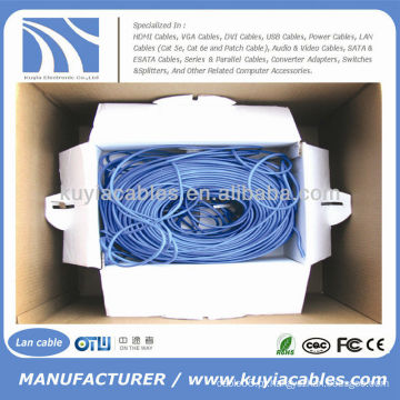 1000ft UTP cat5e cat6e Rede Ethernet Cabo Lan 300m